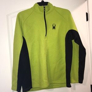 Green spyder sweater